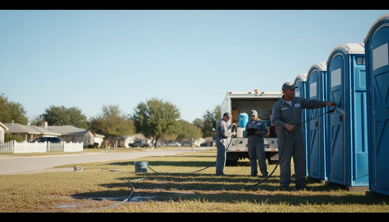 Long-Term Portable Toilet Rental in Naval Air Station Jrb, TX near me